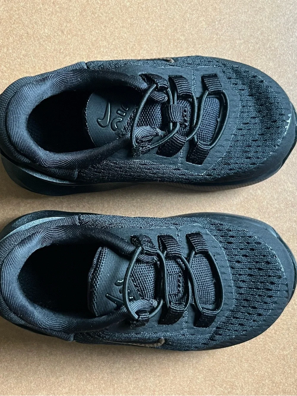 Nike Air Max 270 Toddler Kids Triple Black Sneakers Size 5C, Blackout Shoes